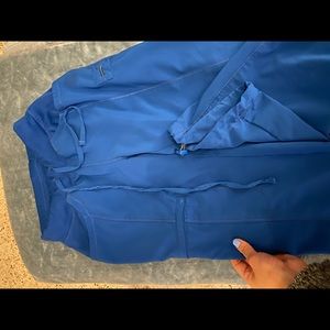 Royal blue scrub set